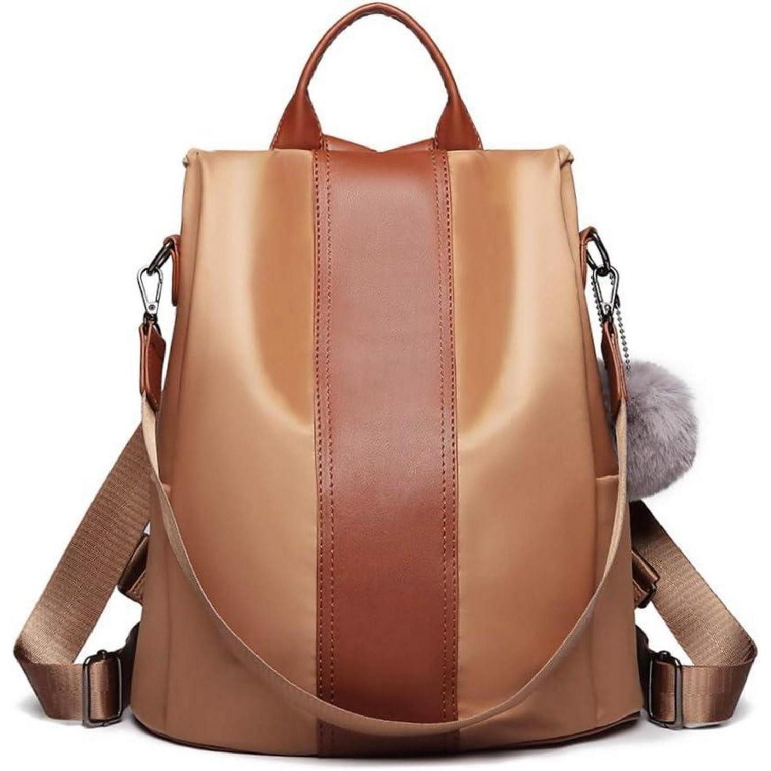 LuxusKollektion Cityrucksack Damen Rucksack Anti Diebstahl Casual Daypack Klein Elegant