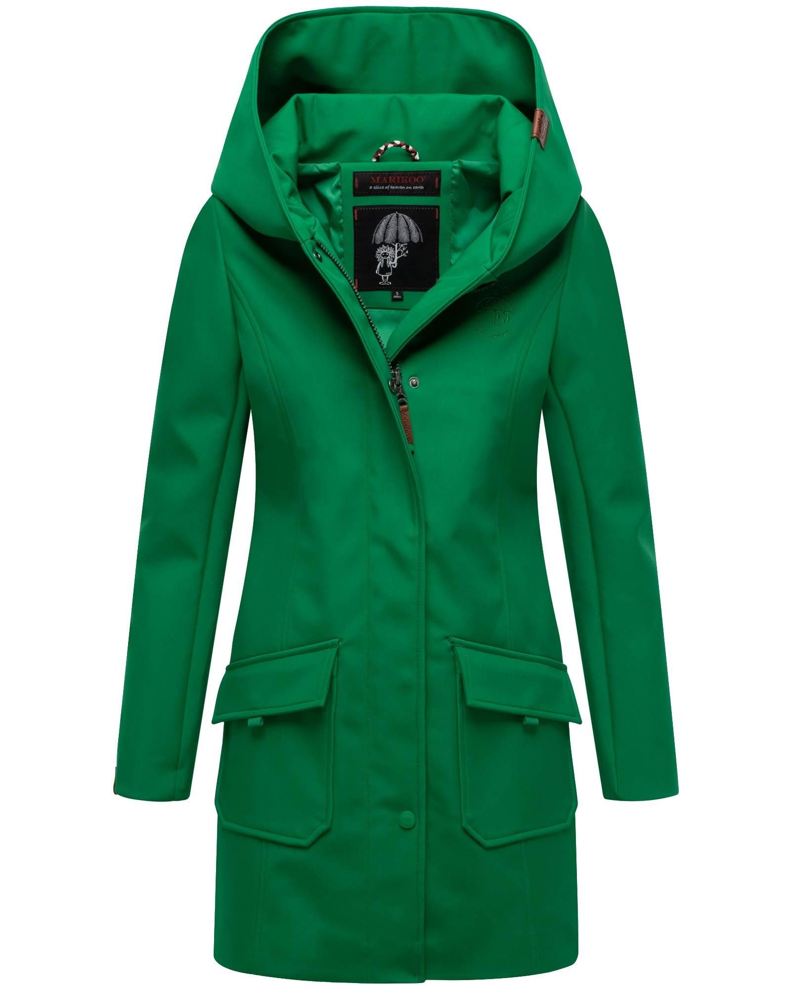 Marikoo Softshelljacke Softshelljacke Mayleen – Damen Übergangsjacke mit Ka günstig online kaufen