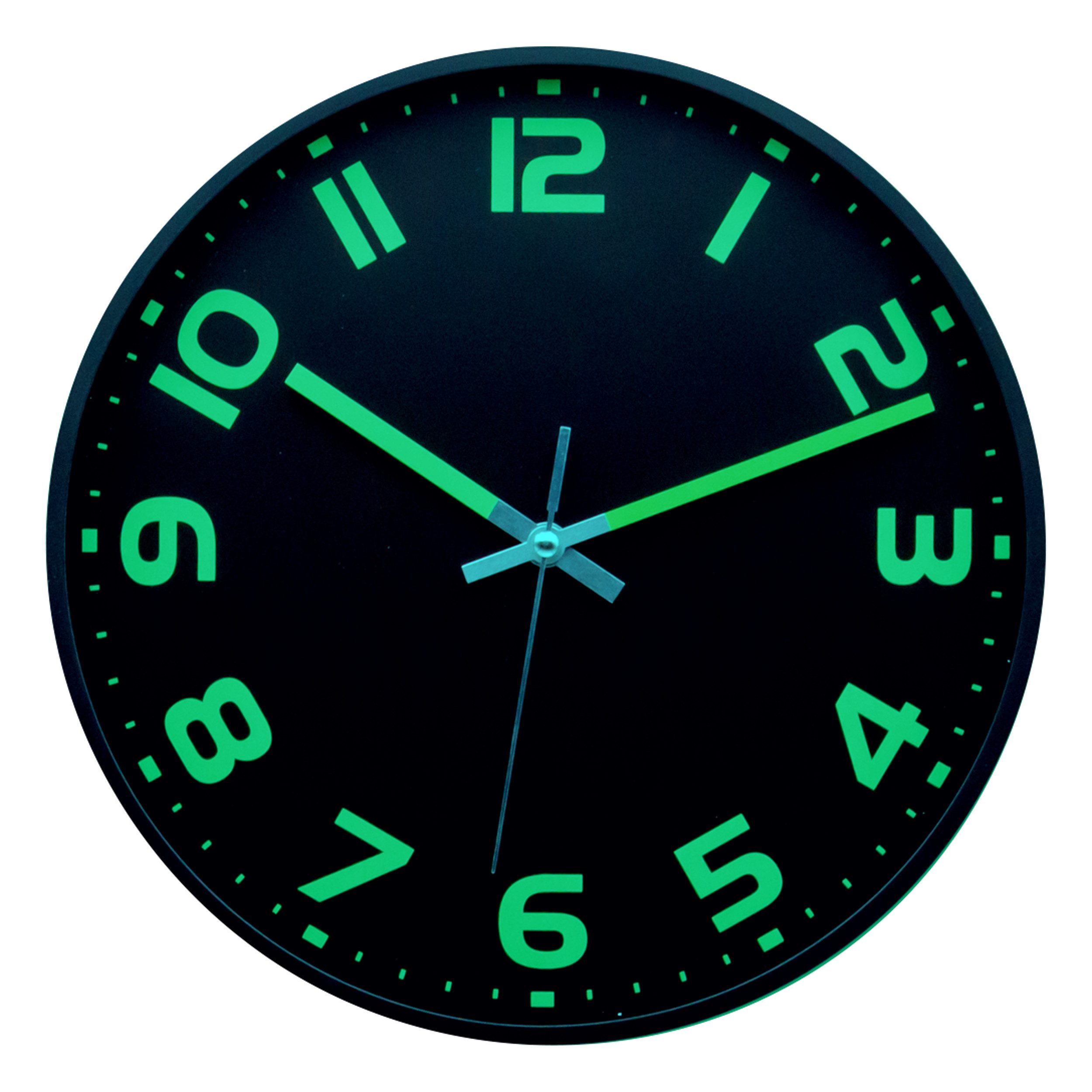 Miraval Wanduhr Wanduhr mit leuchtenden Zahlen günstig online kaufen