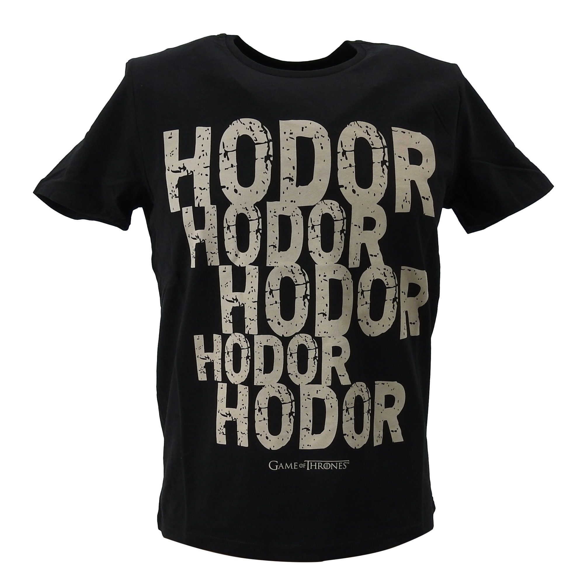 Gozoo T-Shirt Game of Thrones Herren T-SHIRT Hodor Freizeit TShirt Shirt Men schwarz
