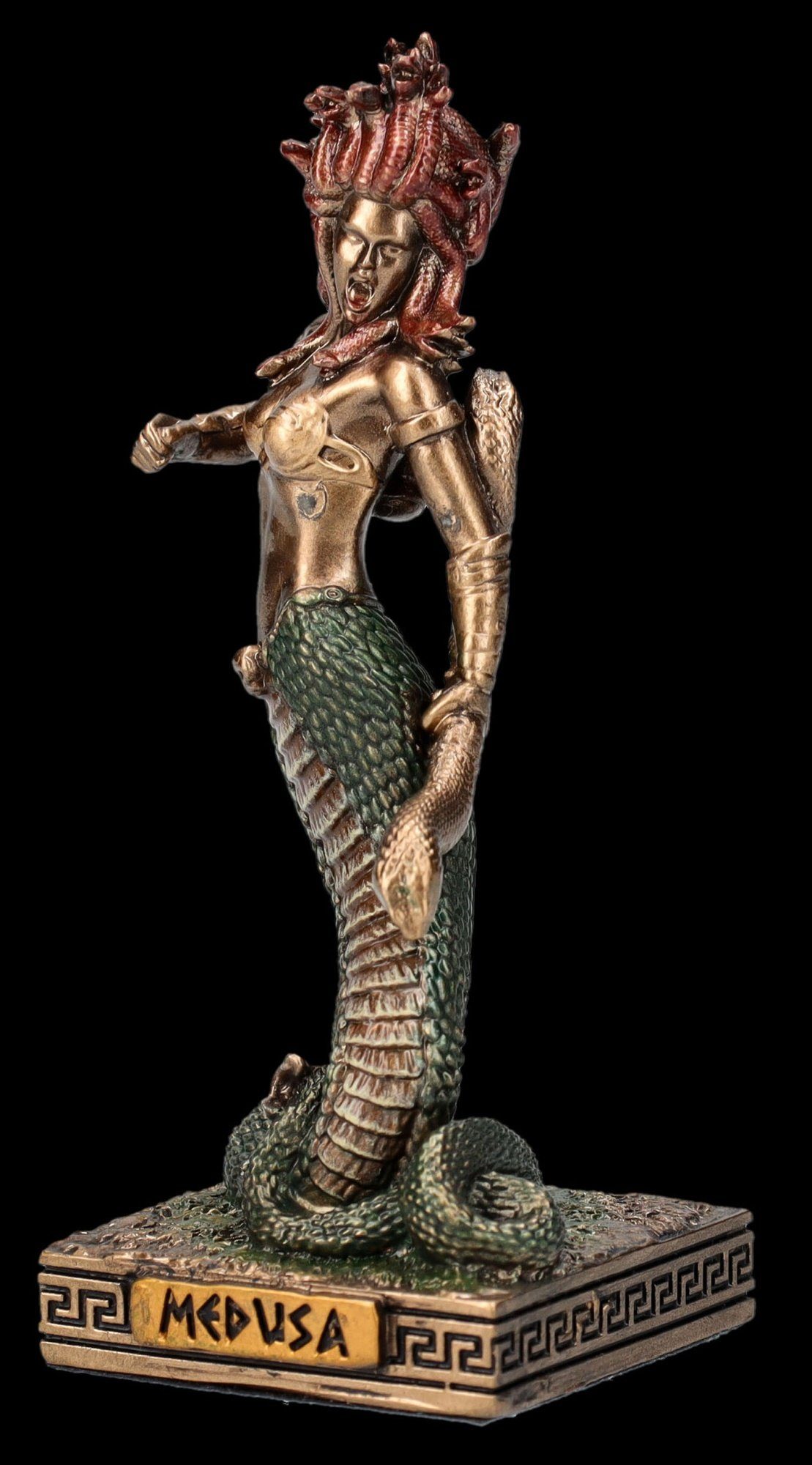 Figuren Shop GmbH Dekofigur Medusa Figur klein - Gorgonin - Veronese Fantasy Mythologie Dekofigur