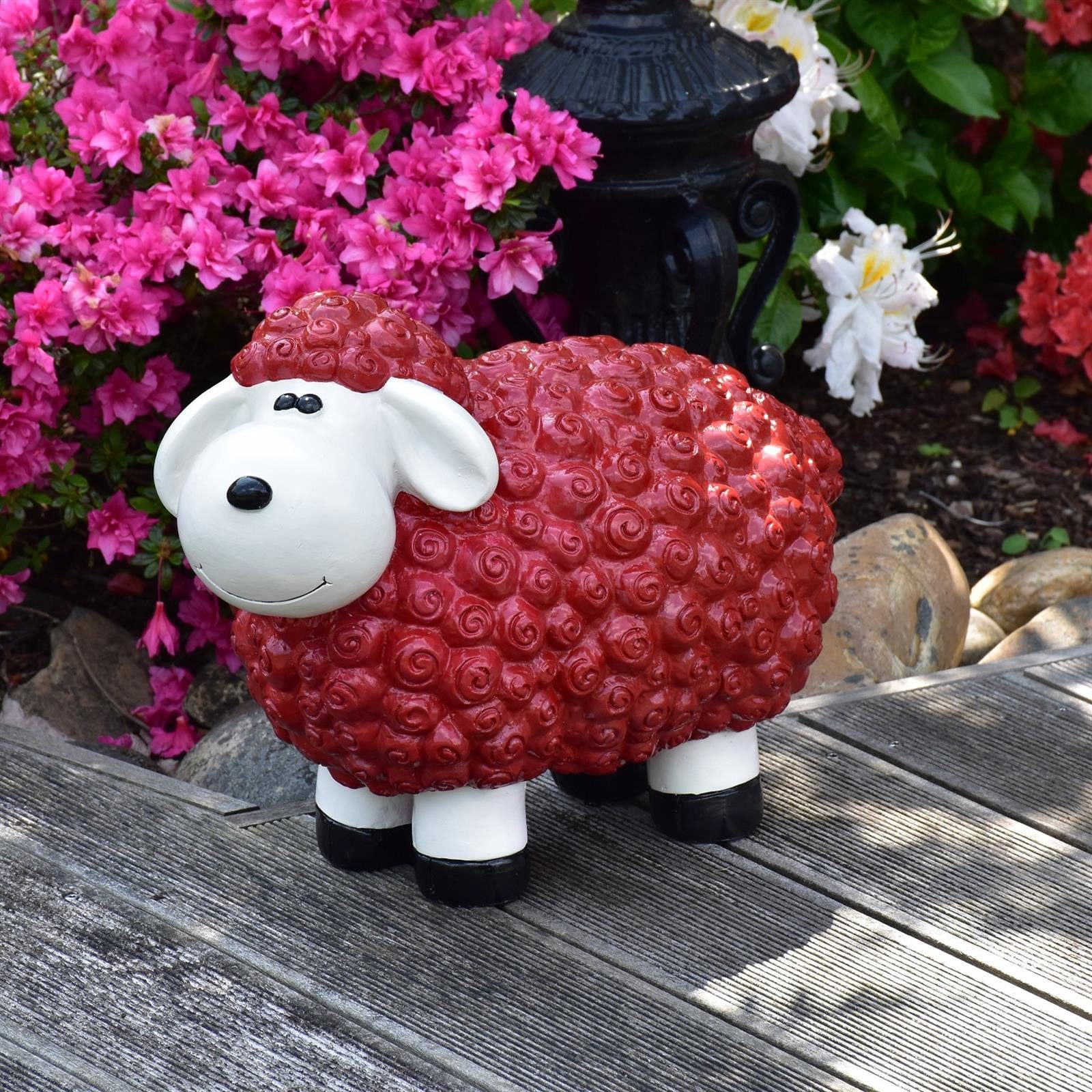 Geschenkestadl Gartenfigur XL Schafe in verschiedenen günstig online kaufen