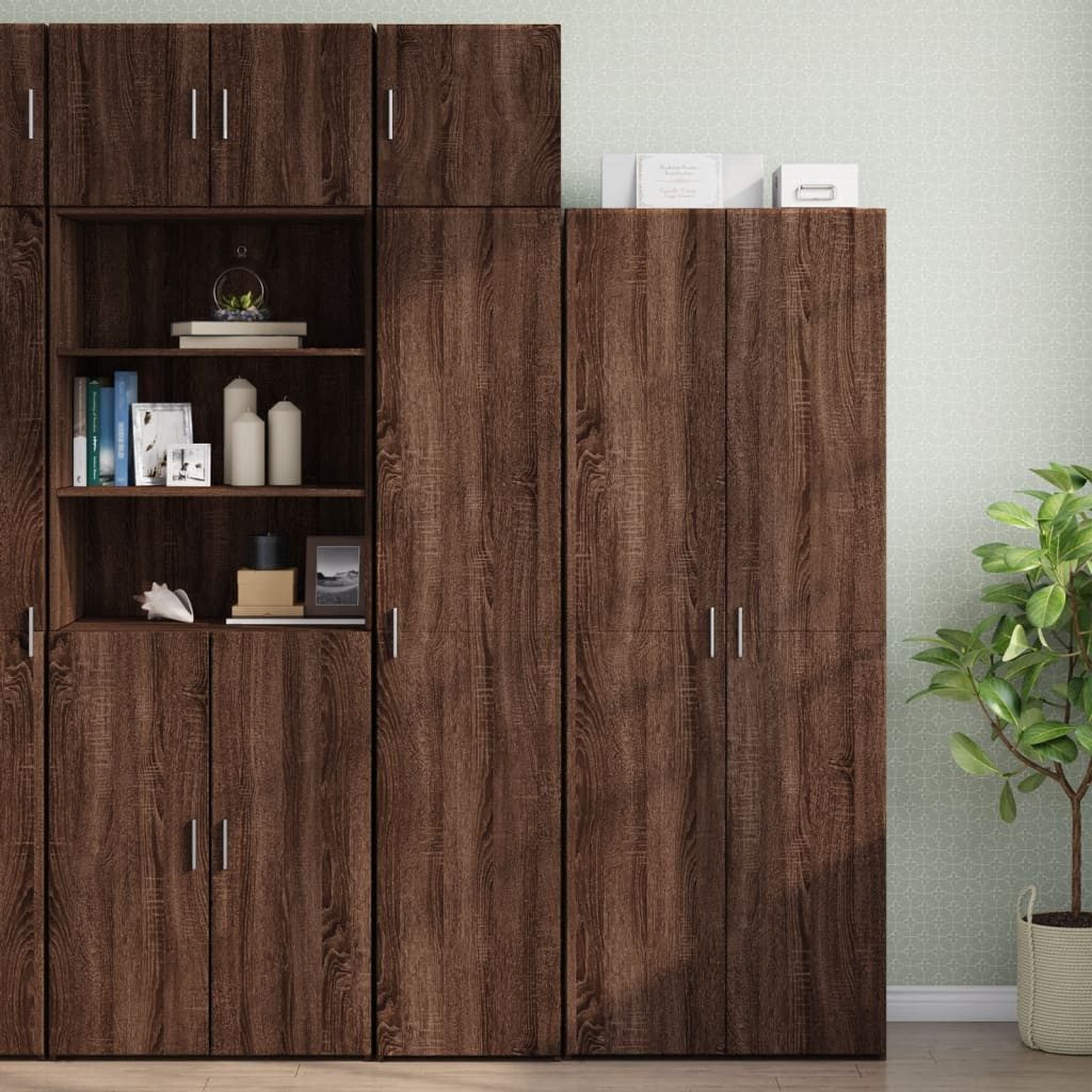 vidaXL Hängeschrank Wandschrank Braun Eichen-Optik 40x42,5x40 günstig online kaufen
