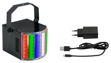 Showlite Discolicht DL-8 USB-Razor Derby Partylight - Stromversorgung über USB-Netzteil, Showlite USB Partylight