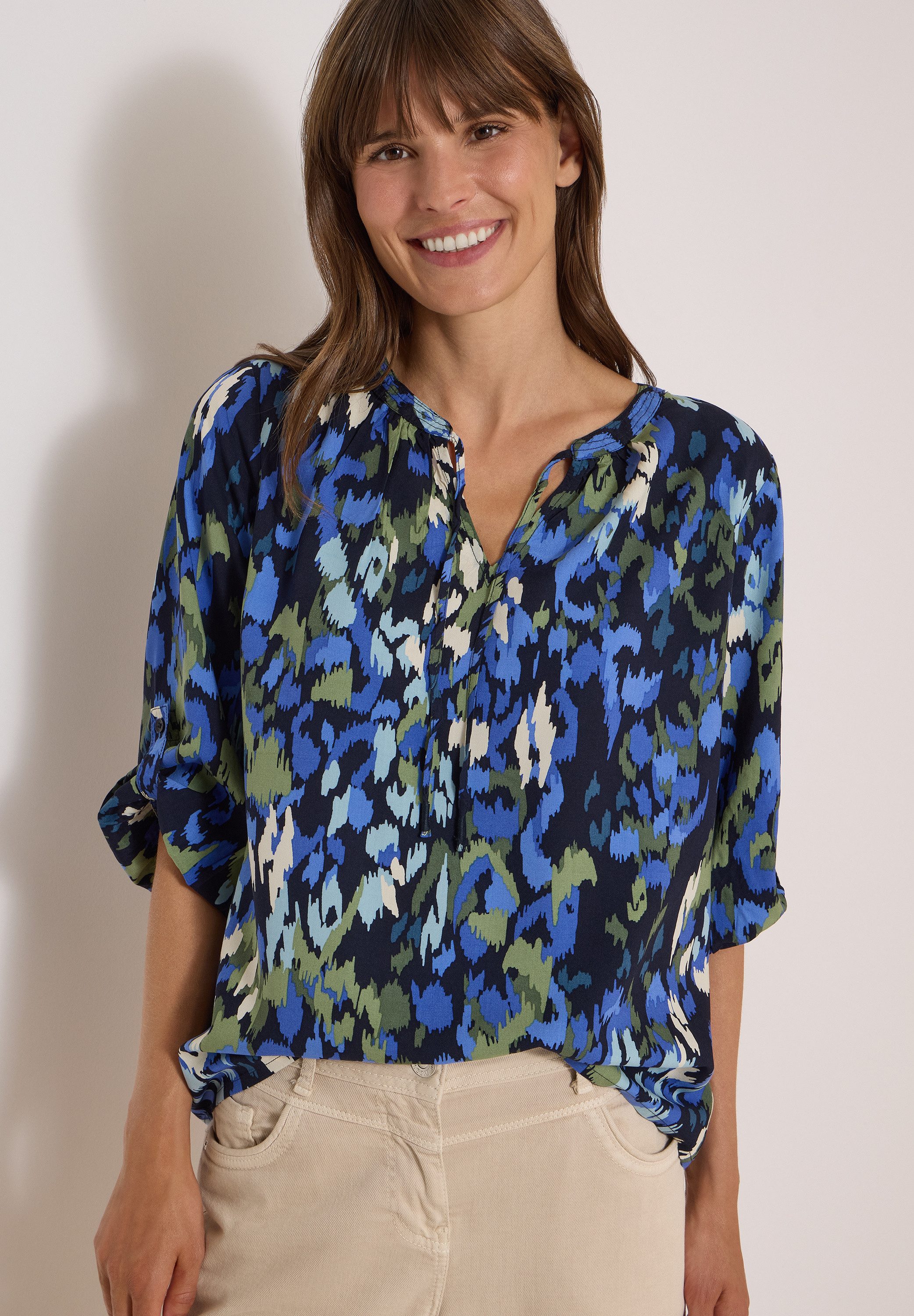 CECIL Shirtbluse im Tunika-Style
