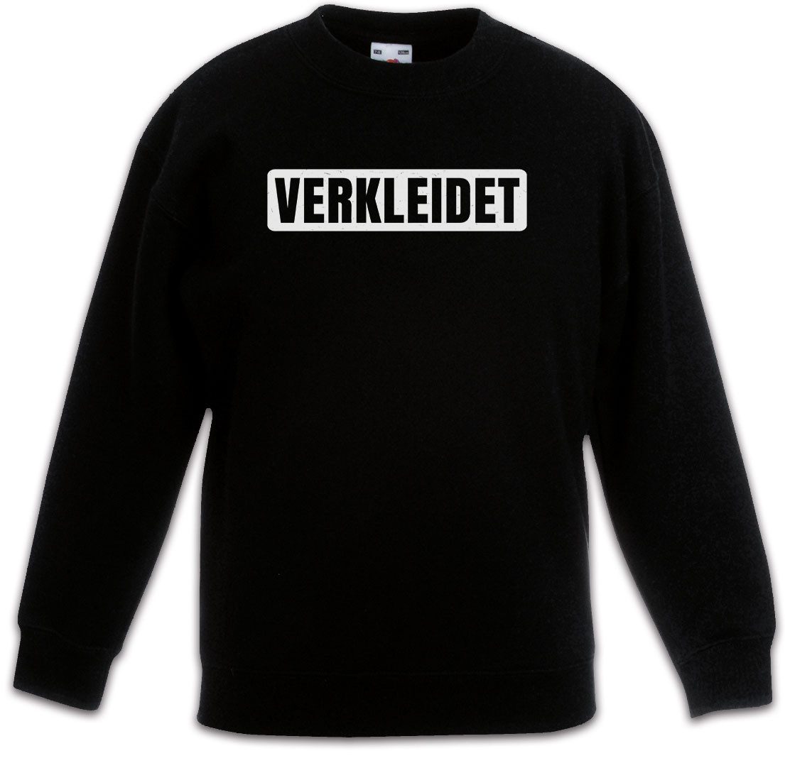 Sweatshirt Verkleidet B Kinderpullover Fasching Kostüm Karneval