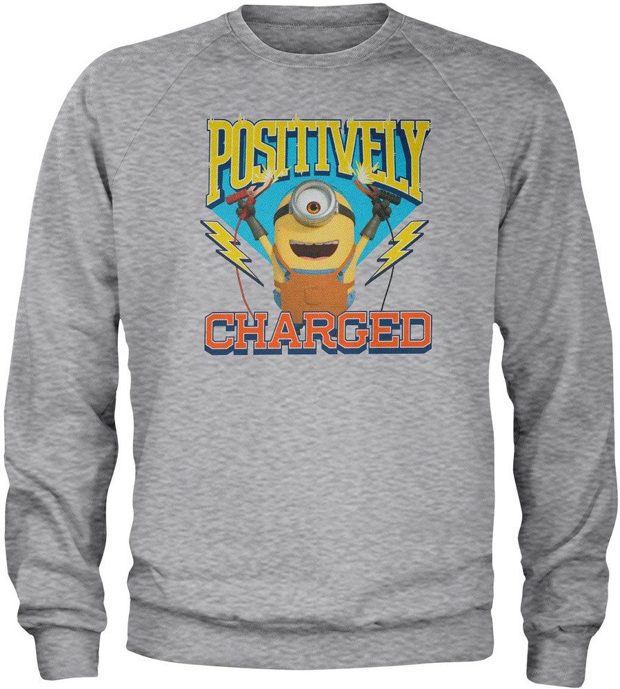 Minions Rundhalspullover Minions - Positively Charged Sweatshirt