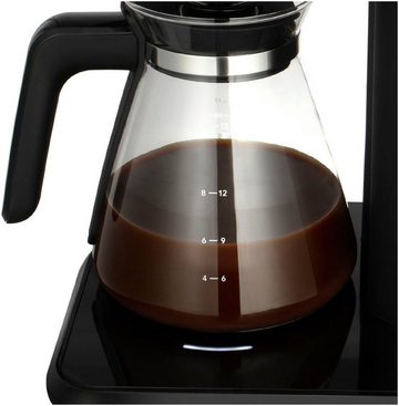 RUSSELL HOBBS Filterkaffeemaschine Attentiv Black Coffee Bar 26840-56, 1,25l Kaffeekanne, Papierfilter 1x4