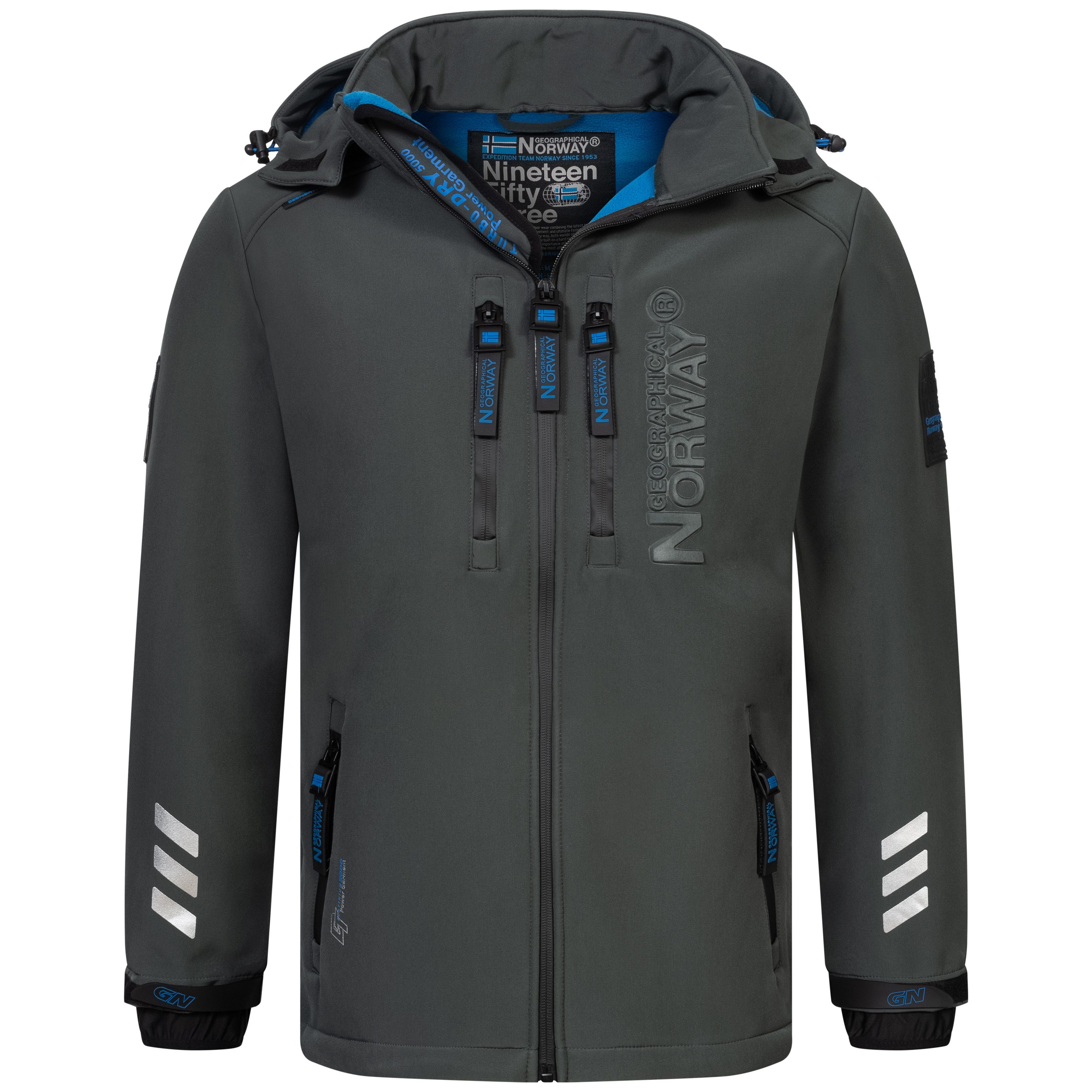 Softshelljacke Herren Jacke Herbst Winter Regen Übergangs Windbreaker RR