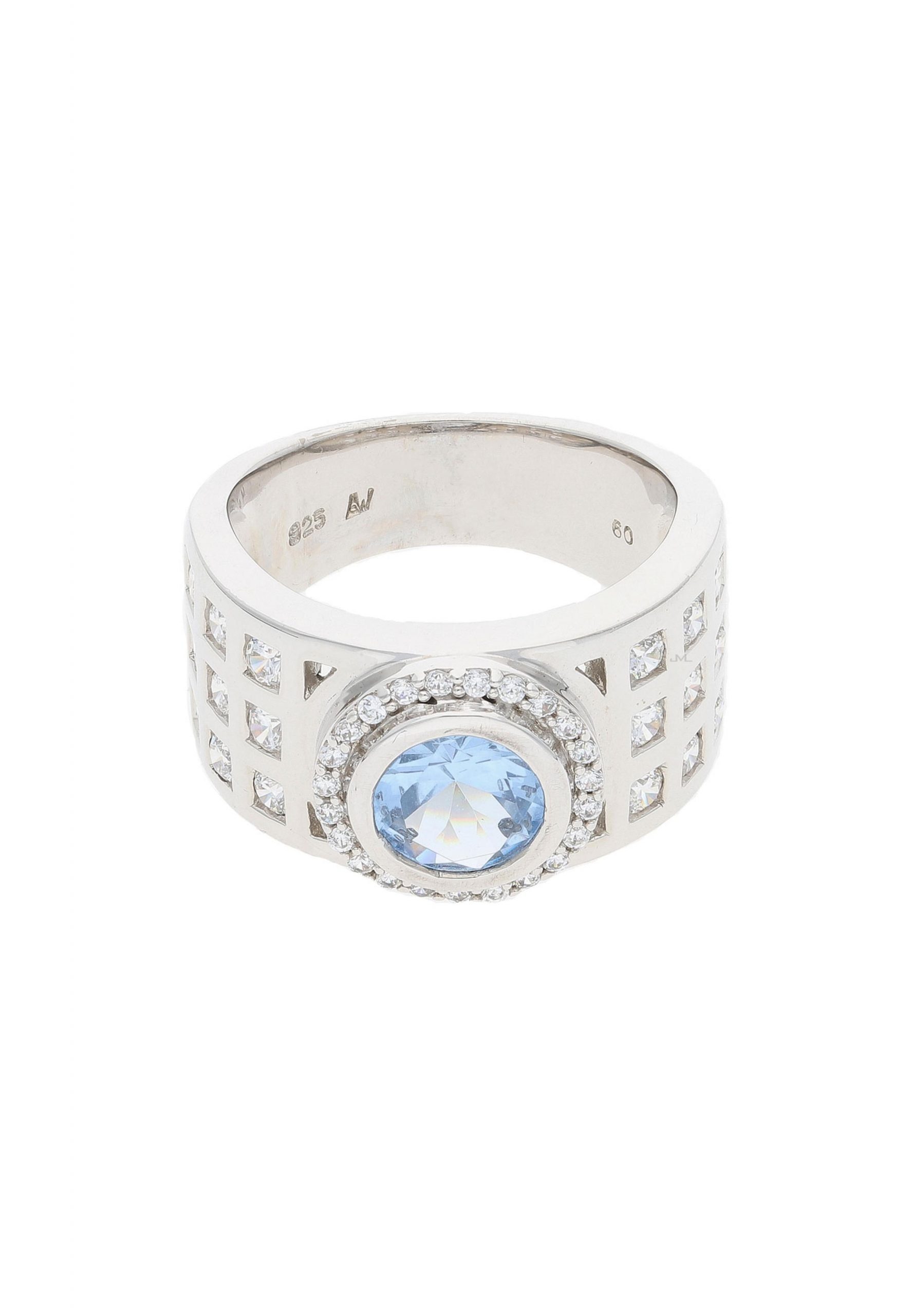 Damen Schmuck JuwelmaLux Silberring Ring Silber Fingerring Zirkonia, Spinell (1-tlg), Damen Silberring Silber 925/000, inkl. Sch