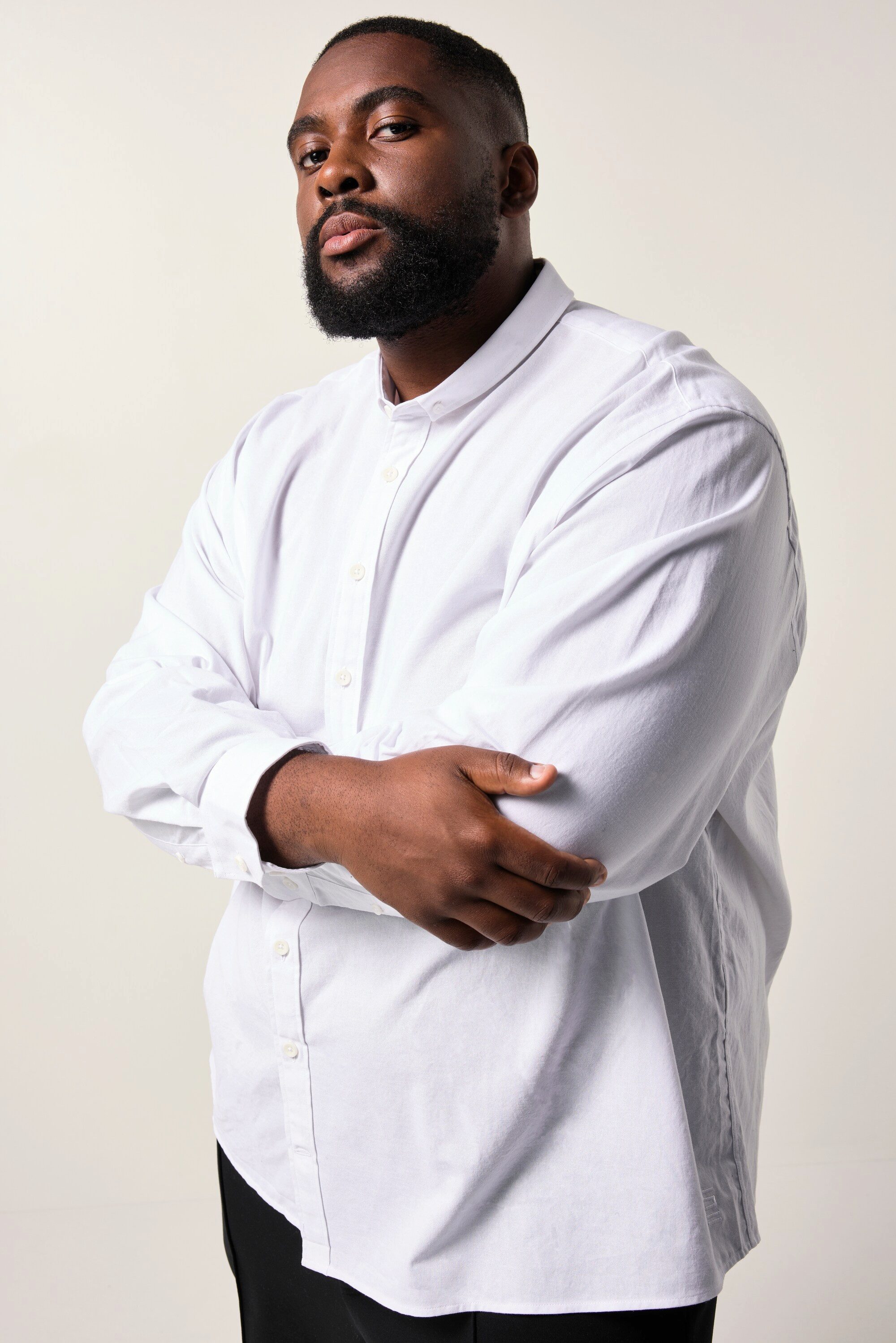 STHUGE Businesshemd Hemd Langarm oversized Boxy Fit