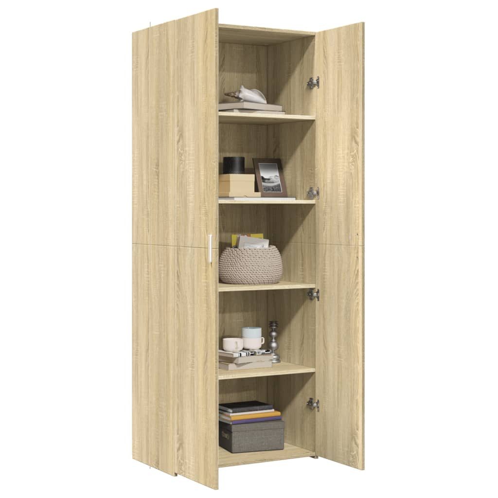 vidaXL Highboard Highboard Sonoma-Eiche 70x42,5x185 cm günstig online kaufen