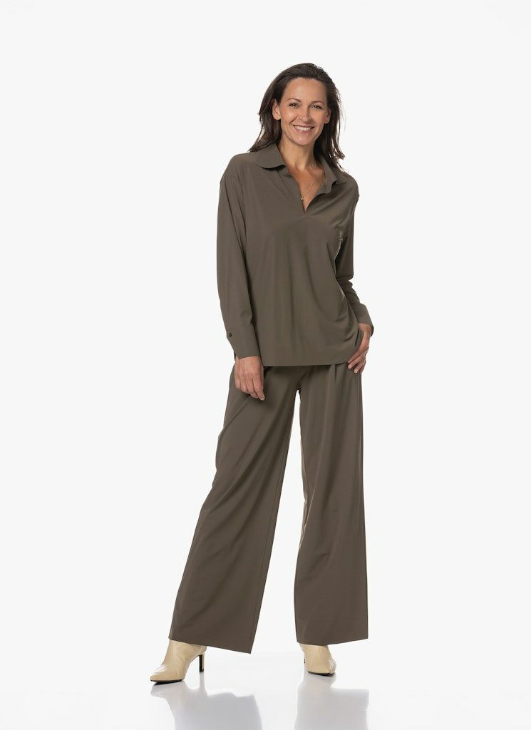 JAPAN TKY Poloshirt Poloshirt langarm für Damen (1-tlg., keine Angabe)