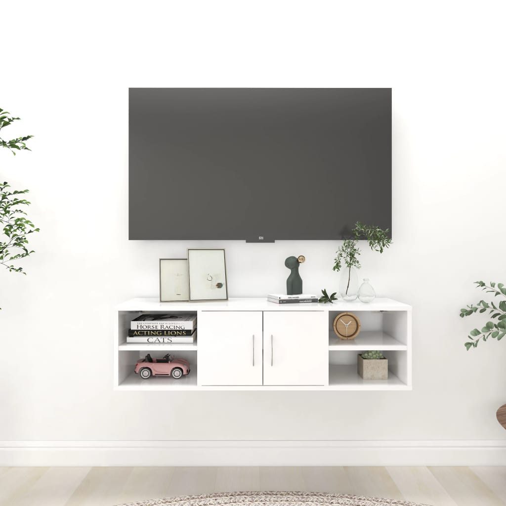 vidaXL Wandregal, Regal Weiß 102x30x29 cm günstig online kaufen