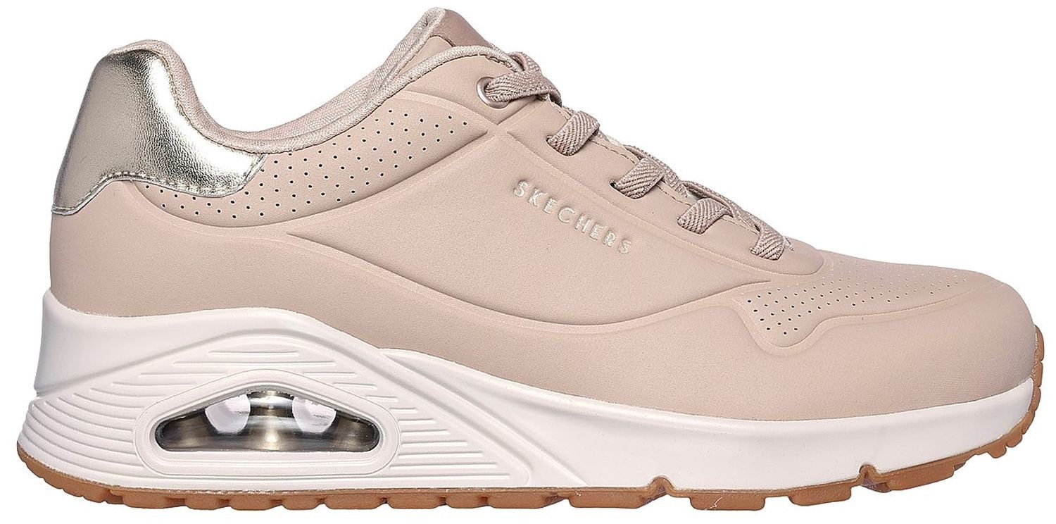 Skechers Skechers Uno Shimmer Away Beige NDE Sneaker