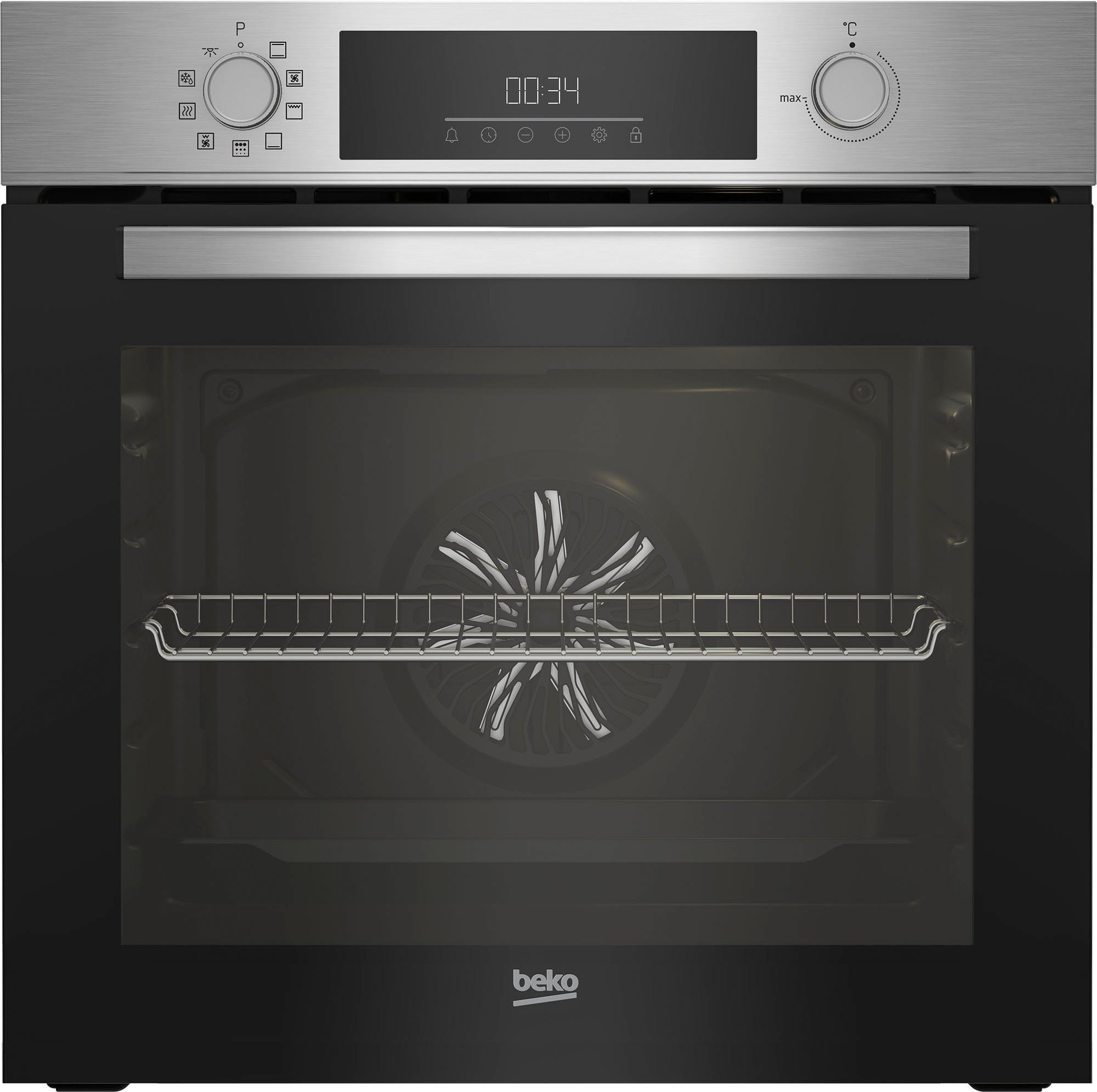 BEKO Backofen-Set BBSE1132T0XFP, Pyrolyse-Selbstreinigung