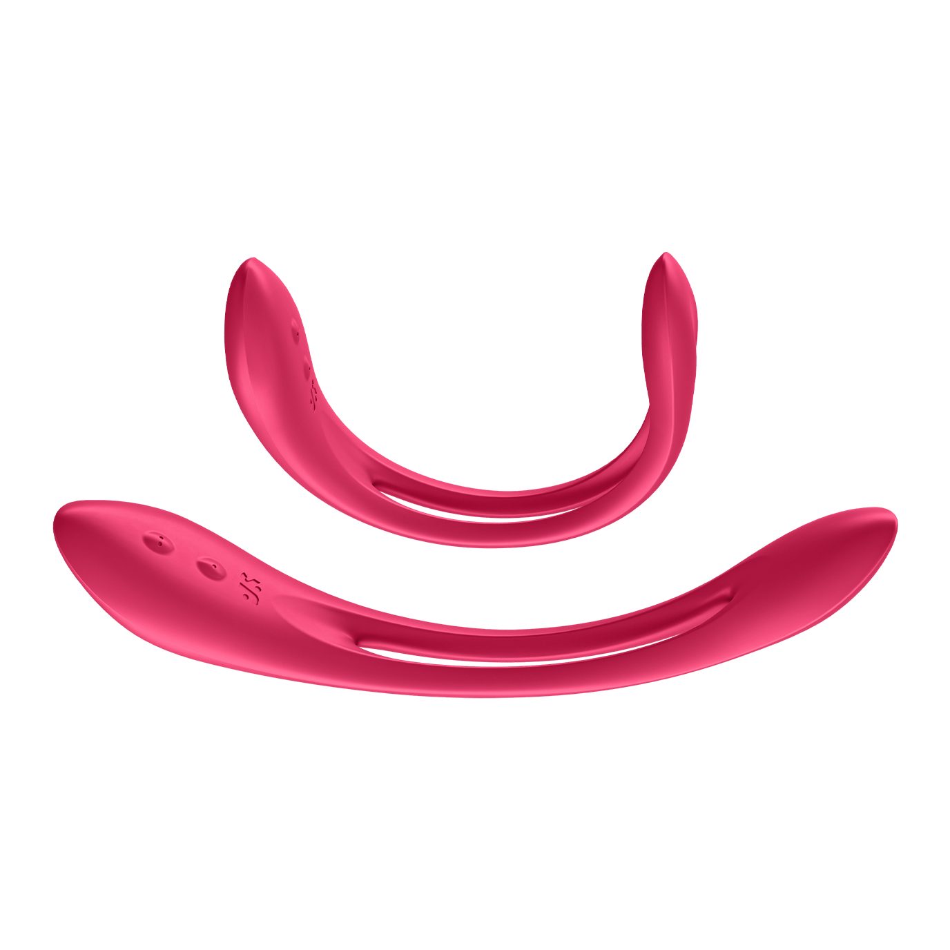 Rot Joy' 'Elastic Klitoris-Stimulator Satisfyer Satisfyer wasserdicht Multifunktionen (IPX7) - Vibrator