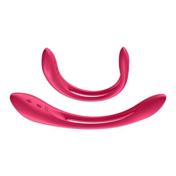 Satisfyer Klitoris-Stimulator Satisfyer Multifunktionen Vibrator 'Elastic Joy' - wasserdicht (IPX7)