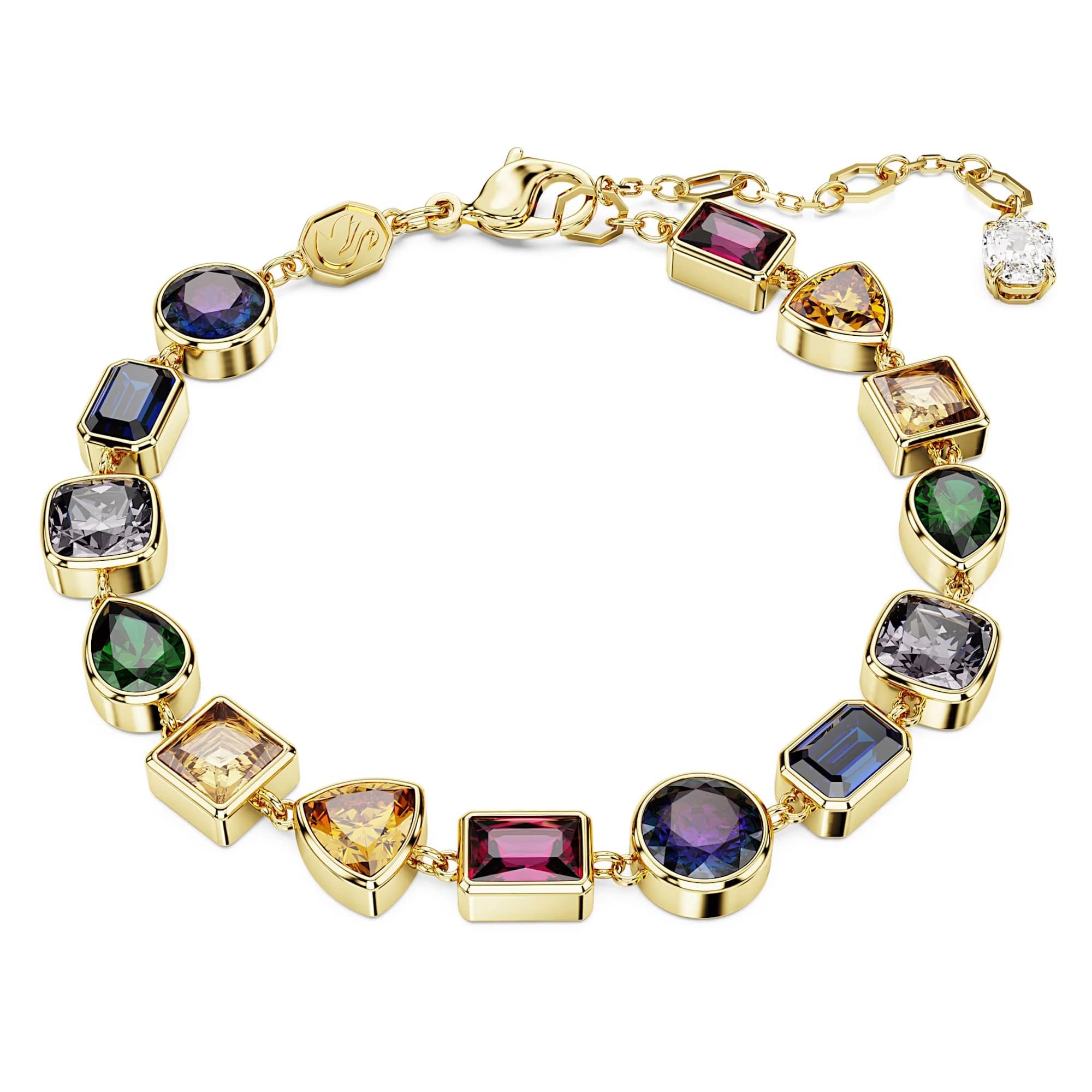 Swarovski Armband Swarovski 5662925 Armband Stilla, Verschiedene Schliffe, Mehrfarbig (kein Set, 1-tlg., kein Set)