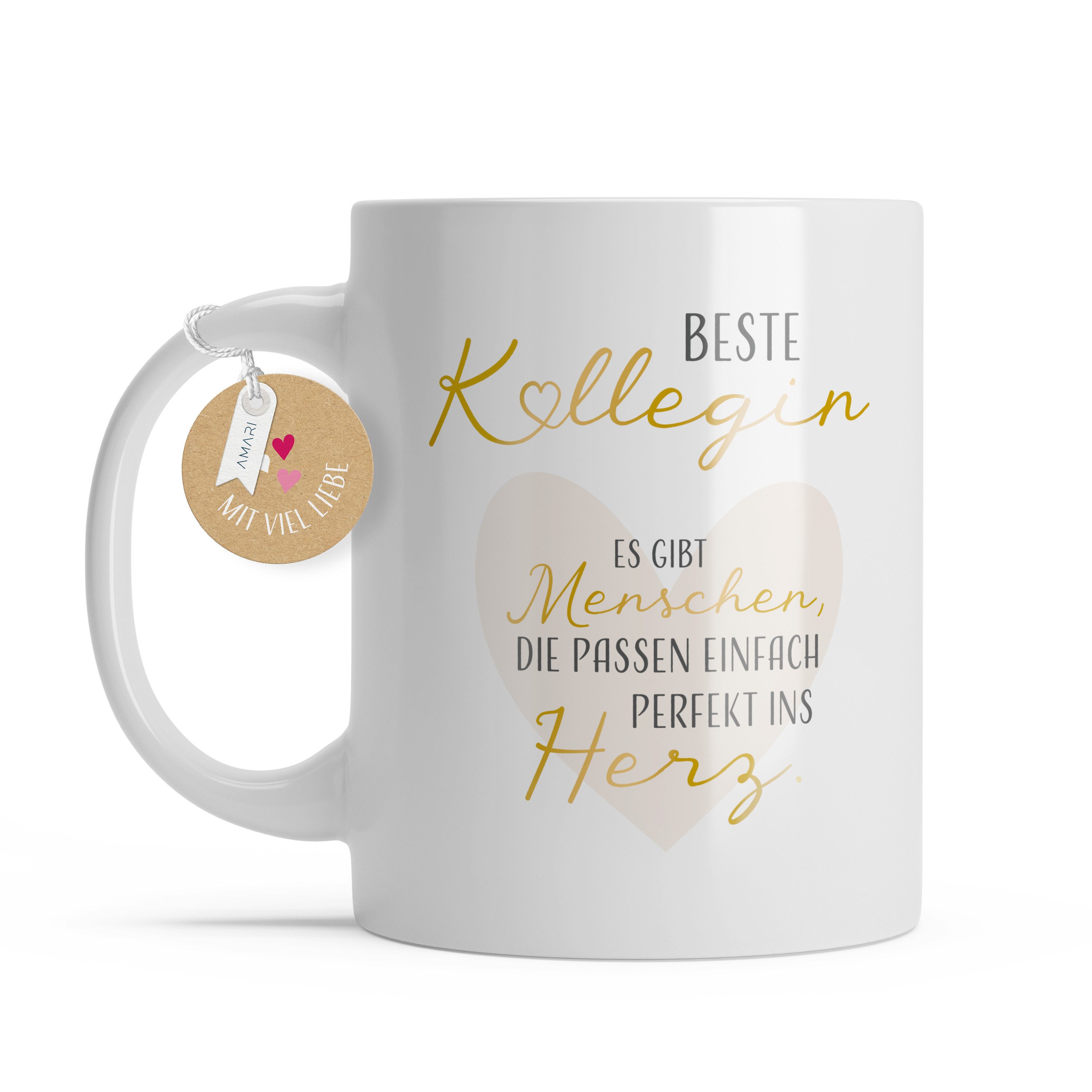 Amari Tasse AMARI ® Kollegin Tasse - Perfektes Geschenk für Arbeitskollegin, Tasse Kollegin 11