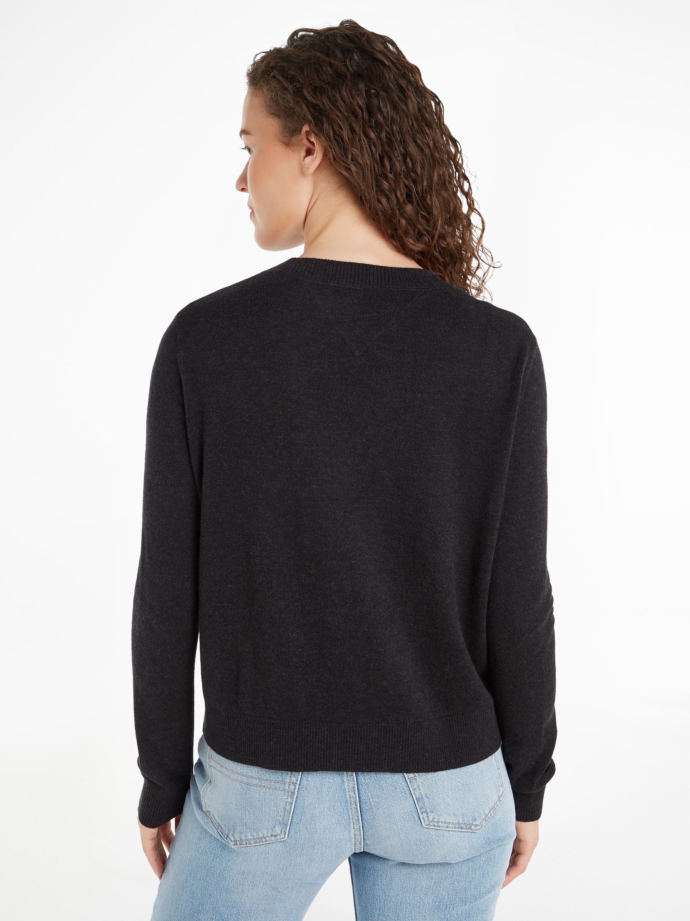 Tommy Jeans Strickpullover TJW ESSENTIAL CREW günstig online kaufen