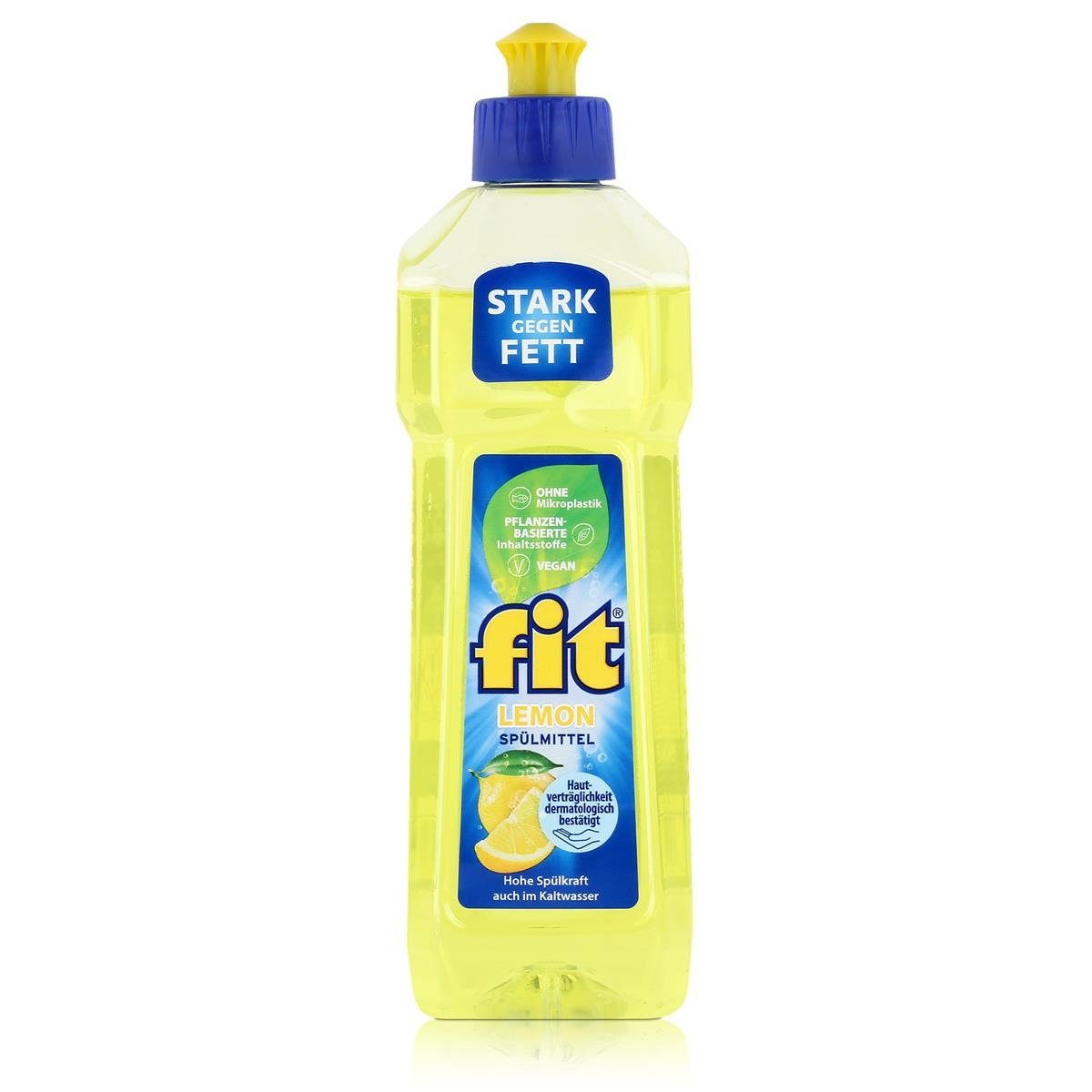 Spülkraft Pa im auch Hohe fit (1er Spülmittel FIT Lemon - Geschirrspülmittel Kaltwasser 500ml
