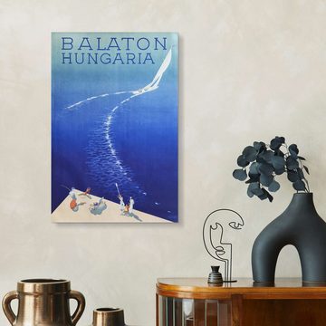 Posterlounge Forex-Bild Vintage Travel Collection, Balaton, Ungarn, Vintage