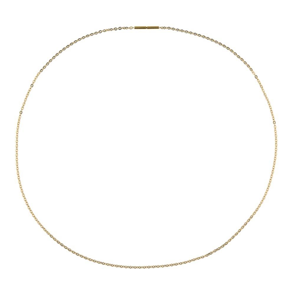 Ernstes Design Edelstahlkette Spiegelankerkette 1,5 mm Edelstahl mit Bajonett-Verschluss AK.43