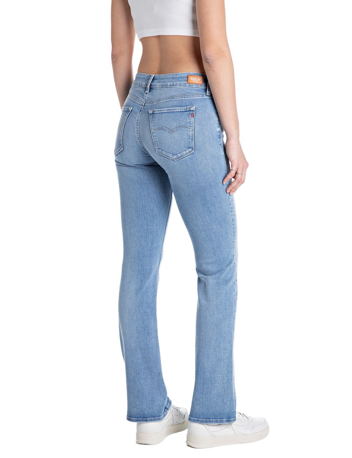 Replay Bootcut-Jeans NEW LUZ BOOTCUT mit Stretch