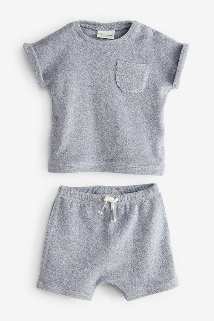 Next T Shirt Shorts »Babyset aus T Shirt und Shorts aus Frottee« (2 tlg)  - Onlineshop Otto