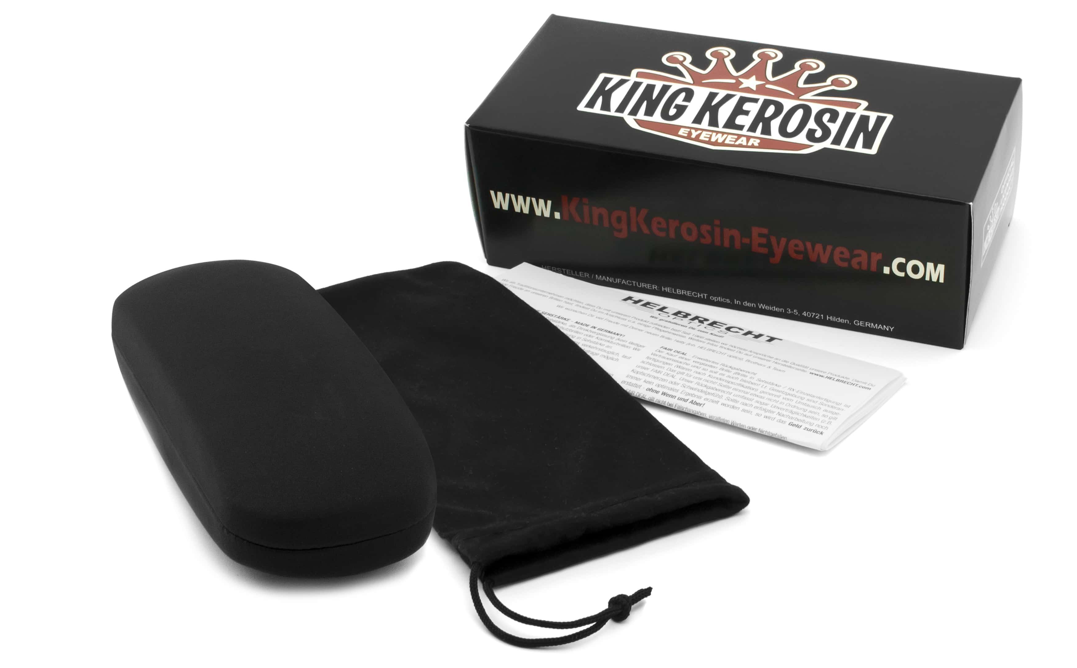 Bügel KingKerosin mit Flex-Scharnieren KK321, Brille