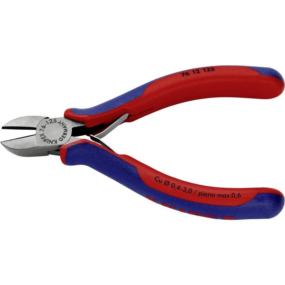 Knipex Seitenschneider Seitenschneider für Elektromechaniker 76 12 125, mit Facette