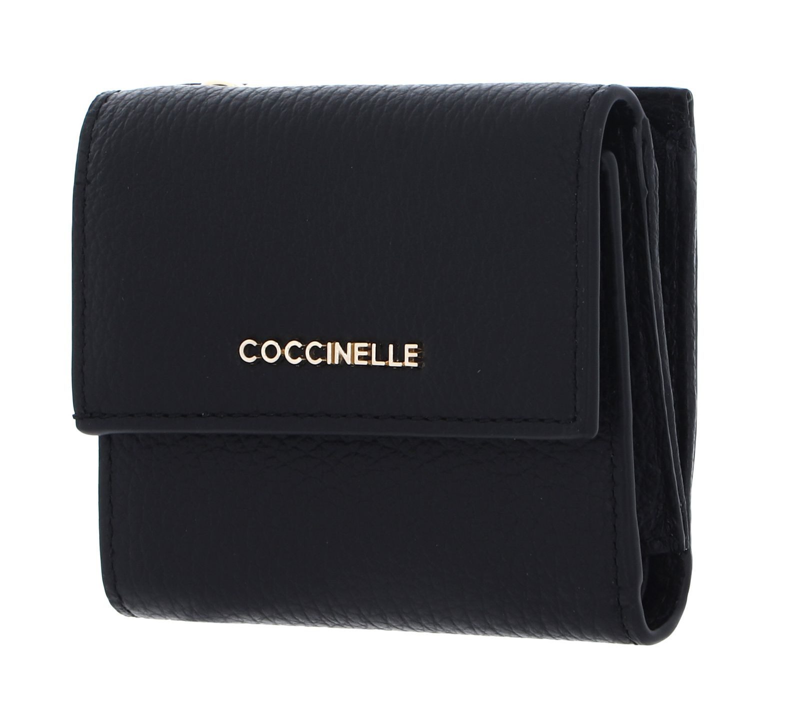 COCCINELLE Geldbörse Metallic Soft, mit RFID-Blocker Schutz