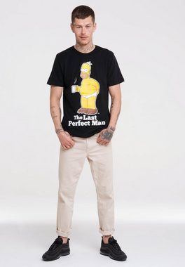 LOGOSHIRT T-Shirt The Simpsons mit lizenziertem Originaldesign
