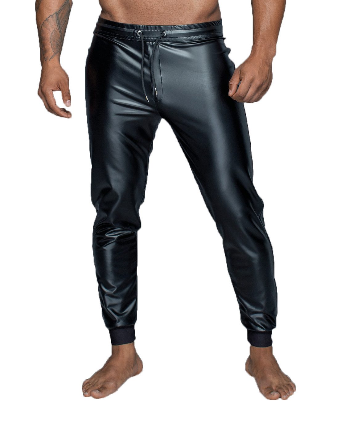 Noir Handmade Men Collection Lederimitathose Herren günstig online kaufen