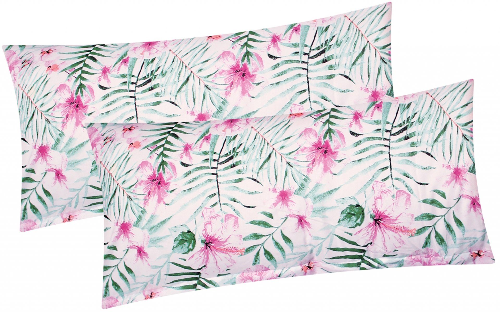 Heubergshop Kissenbezug, (2 Stück), 40x80cm Orchidee günstig online kaufen