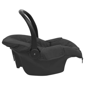 vidaXL Autokindersitz Babyschale Anthrazit 42x65x57 cm