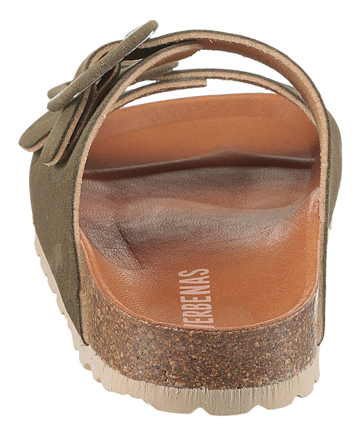 VERBENAS Randell Velour Pantolette, Sommerschuh, Schlappen, Hausschuh, Urla günstig online kaufen