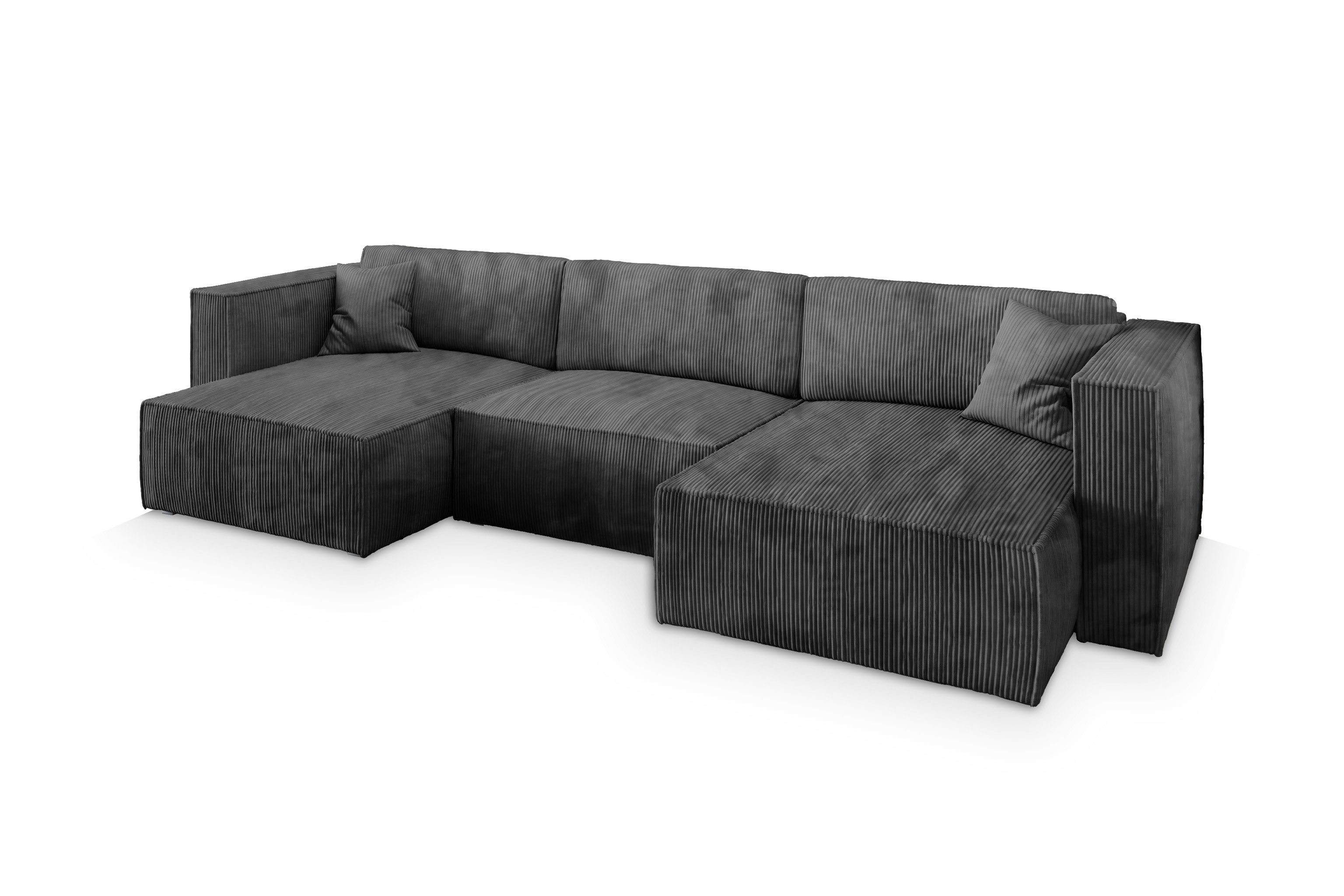 Masseno Ecksofa SARMO mit Schlaffunktion U-Form, günstig online kaufen
