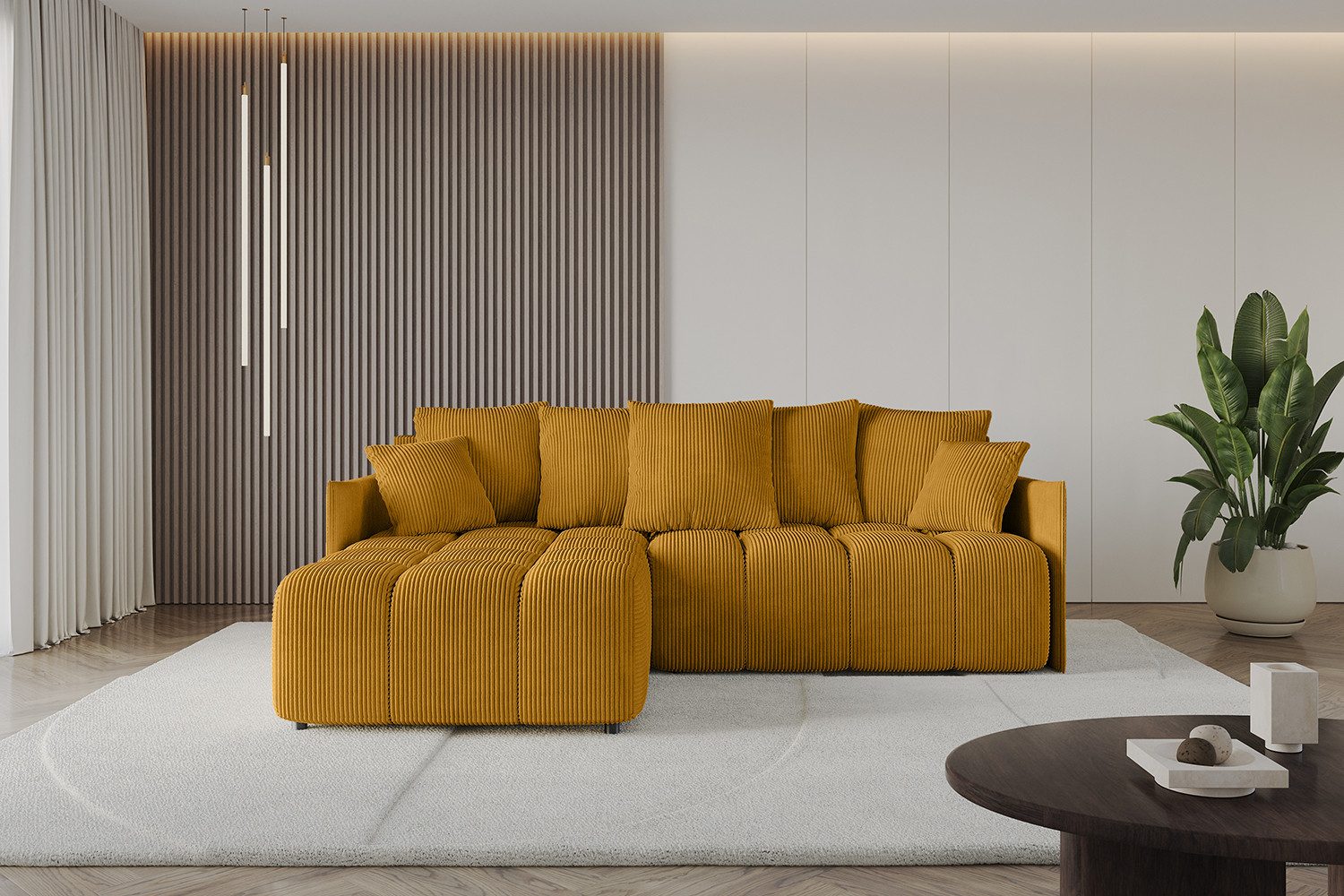 ALTDECOR Ecksofa LONLI-L, Couch mit Schlaffunktion, günstig online kaufen
