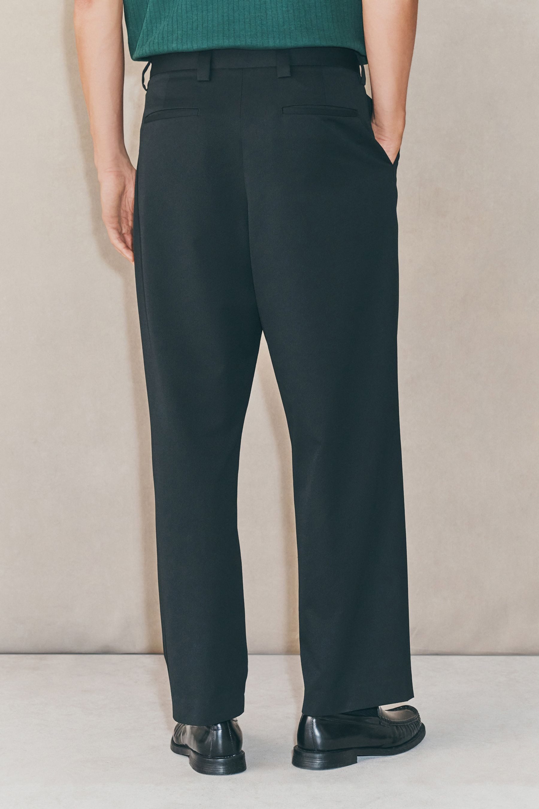 Next Stoffhose EDIT formelle Hose mit Bundfalten vorne (1-tlg) günstig online kaufen