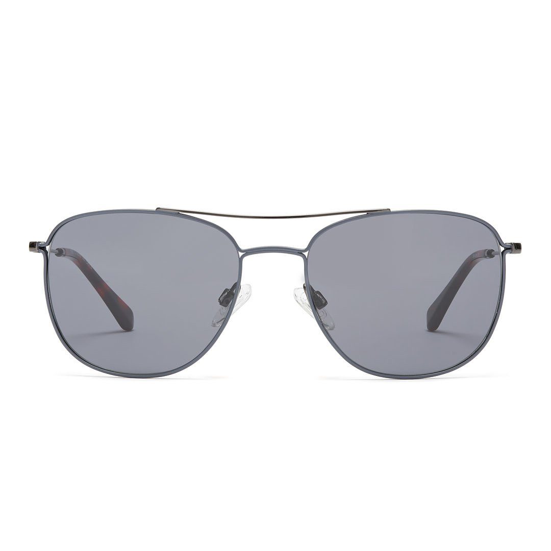 Bonizetti Sonnenbrille Damen Sonnenbrille HOUSTON (130 mm, schwarz / grau, 1-St) Bruchsichere Nylon Gläser