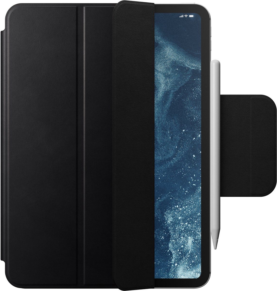 Nomad Tablet-Hülle Modern Leather Folio iPad, für iPad Pro 11" (2024/M4), Schwarz