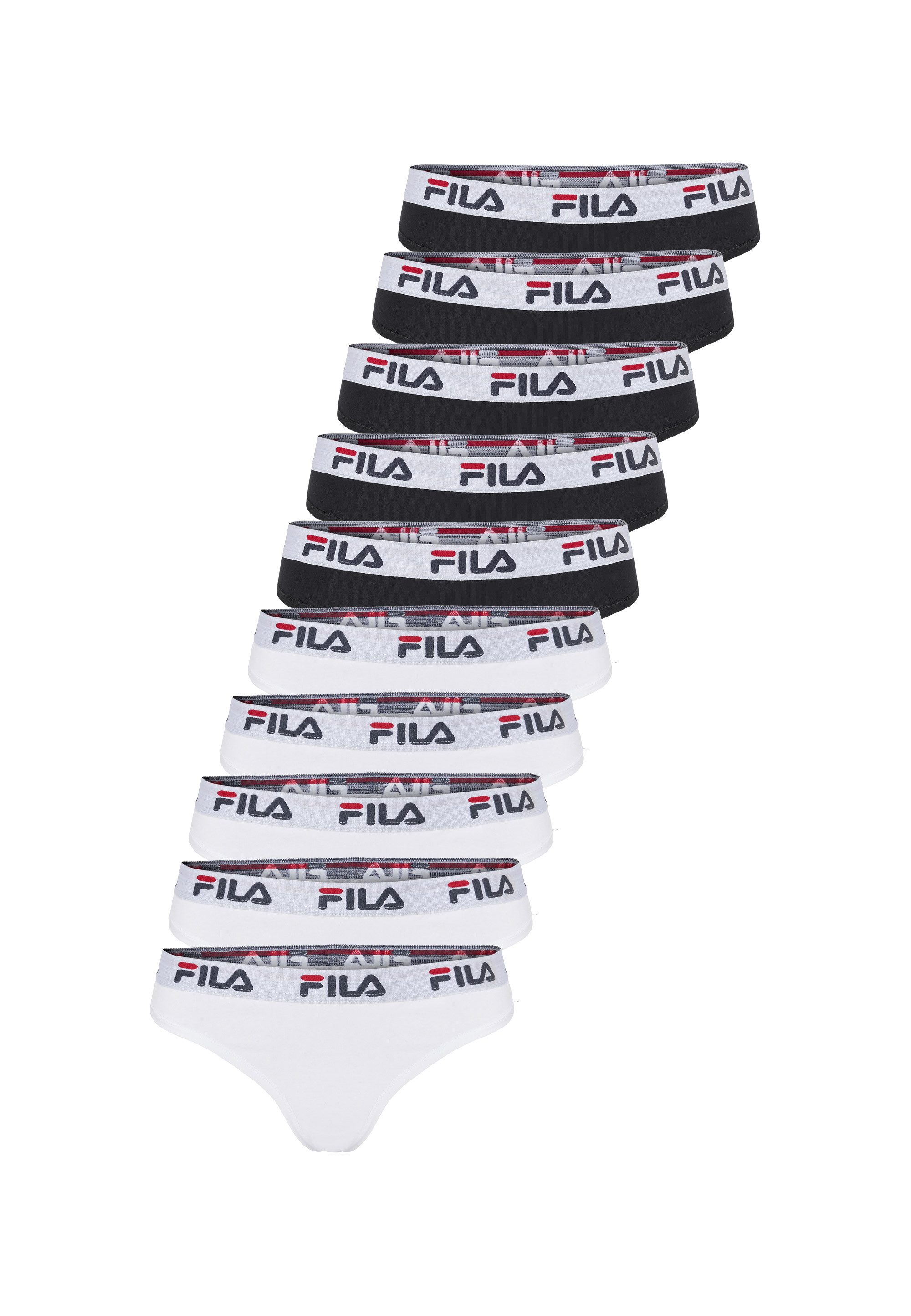 Fila String (10-St) 10er-Pack mit elastischem Logo-Bund