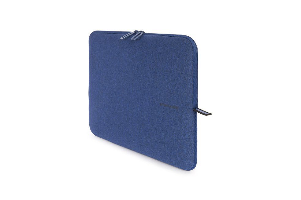 Tucano Laptop-Hülle Second Skin Melange - Neopren Notebook Sleeve 9 - 10,5  Zoll, Blau