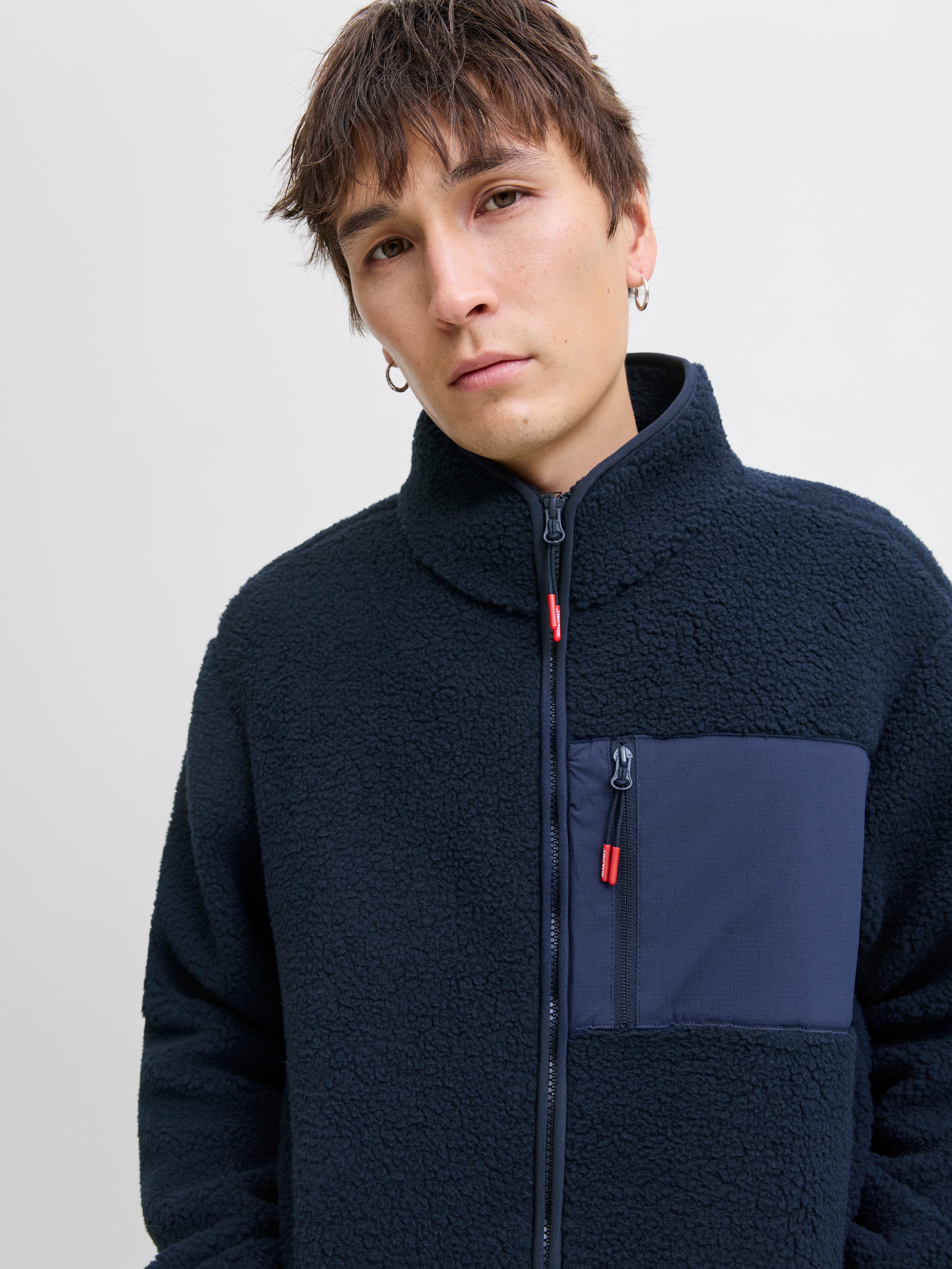 Jack & Jones Fleecejacke JJTHATCHER FLEECE JACKET günstig online kaufen