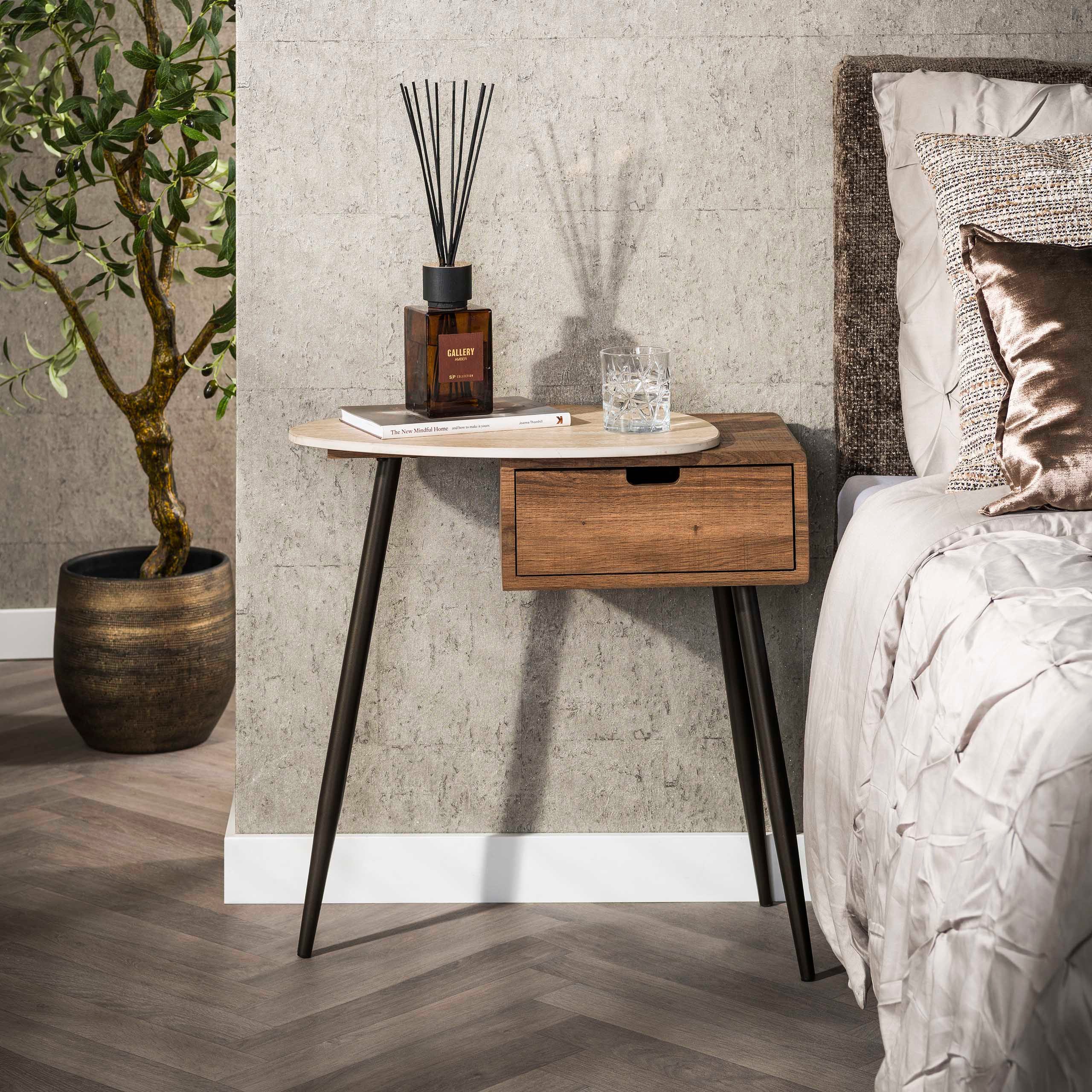 Hoyz Collection Nachttisch Travino
