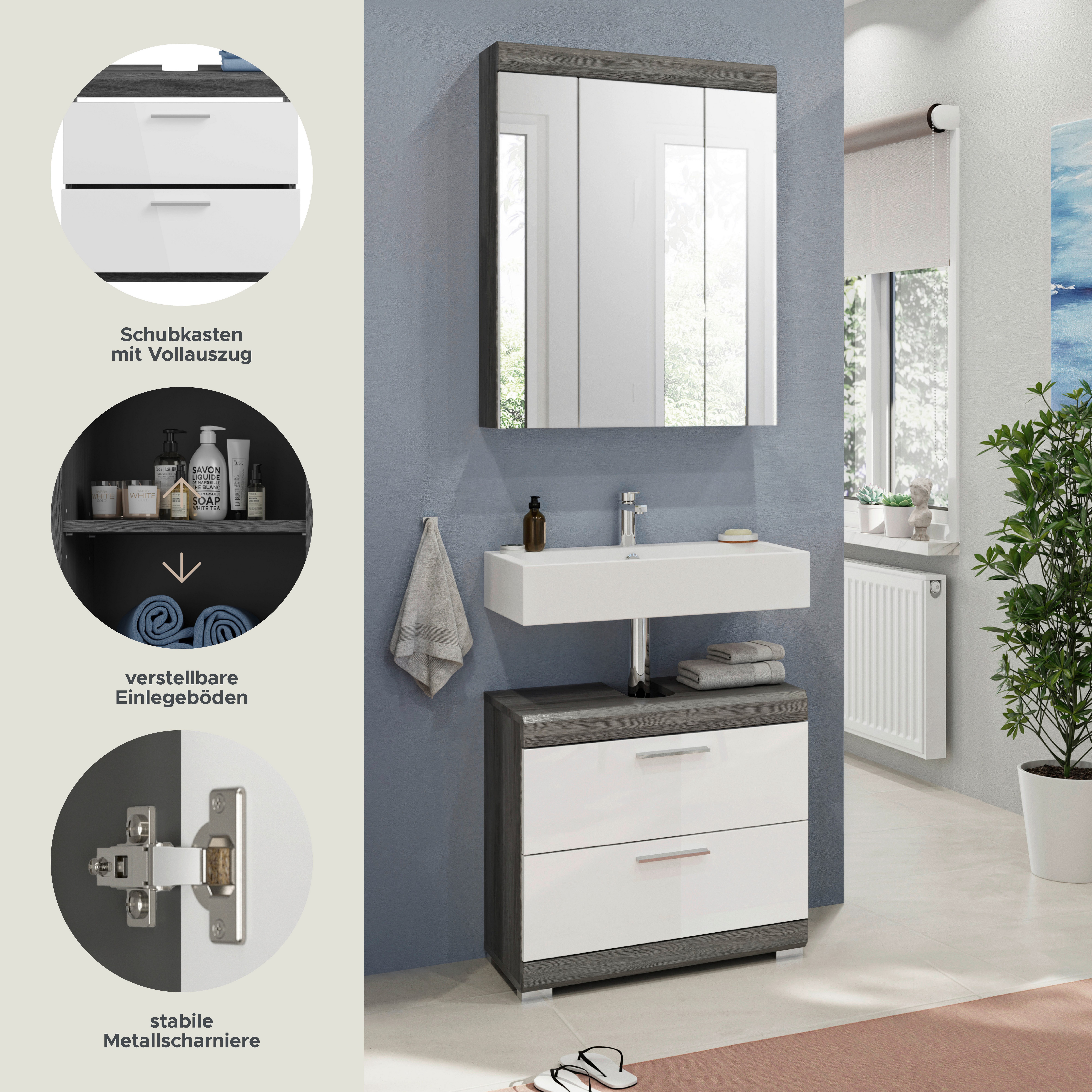 furnling Badmöbel-Set Scott, (2-St., bestehend aus günstig online kaufen