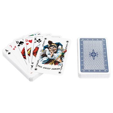 Idena Spiel, Idena 6250080 - Spielkarten für Rommé, Canasta und Bridge, 2 x 55