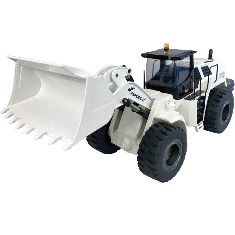RC-Bagger G485E AE - Radlader - weiß